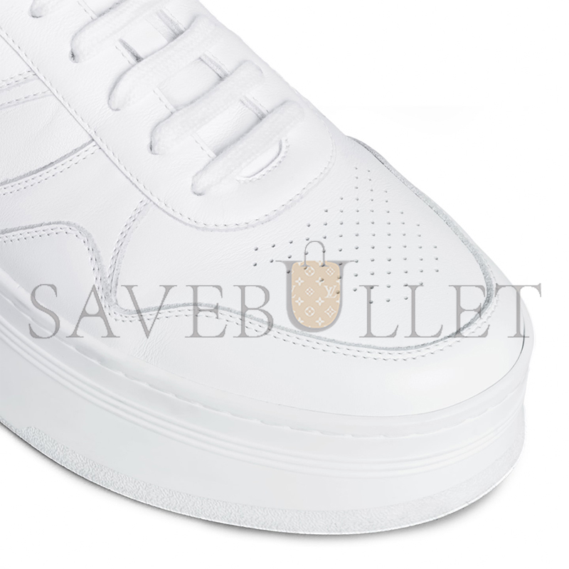 CELINE BLOCK SNEAKERS WITH WEDGE OUTSOLE IN CALFSKIN 346163338C.01OP